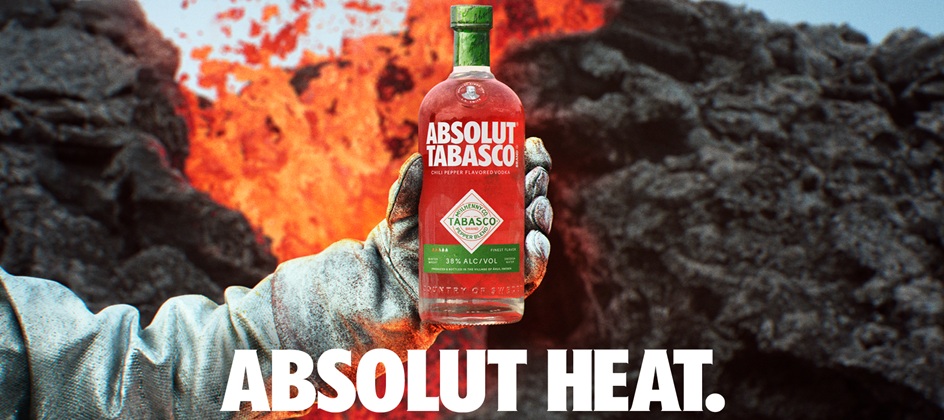 Absolut and TABASCO turn up the heat with new spicy Vodka